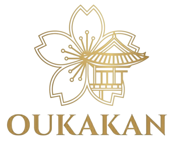 Oukakan Verlagslogo Goldene Linien